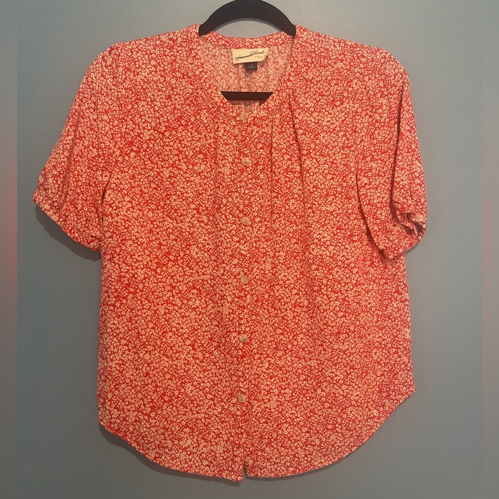 Universal Thread Floral Button Down Shirt